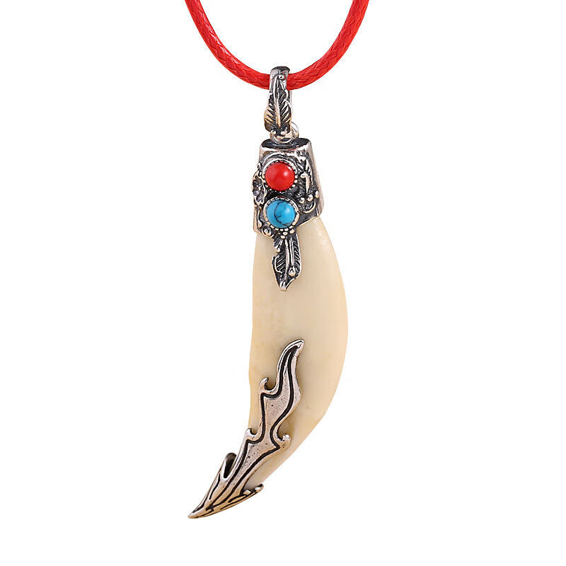 藏式狼牙吊坠(藏式狼牙吊坠图片)