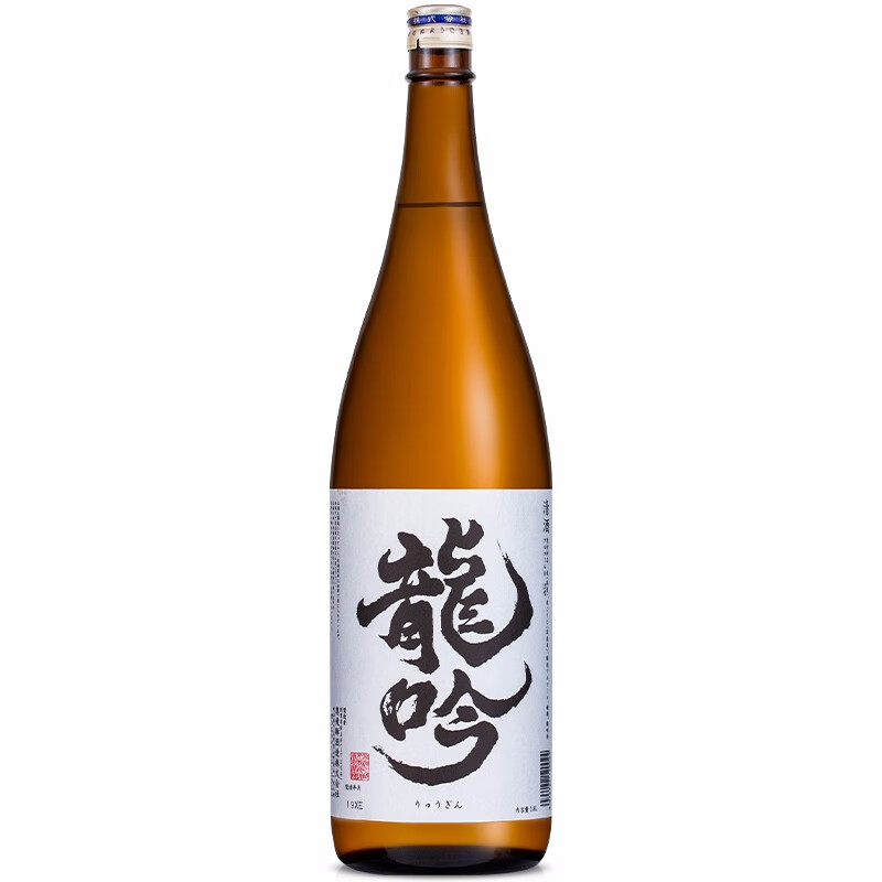 龙吟日本酒日本原装进口日本清酒低度洋酒 龙吟1.8L