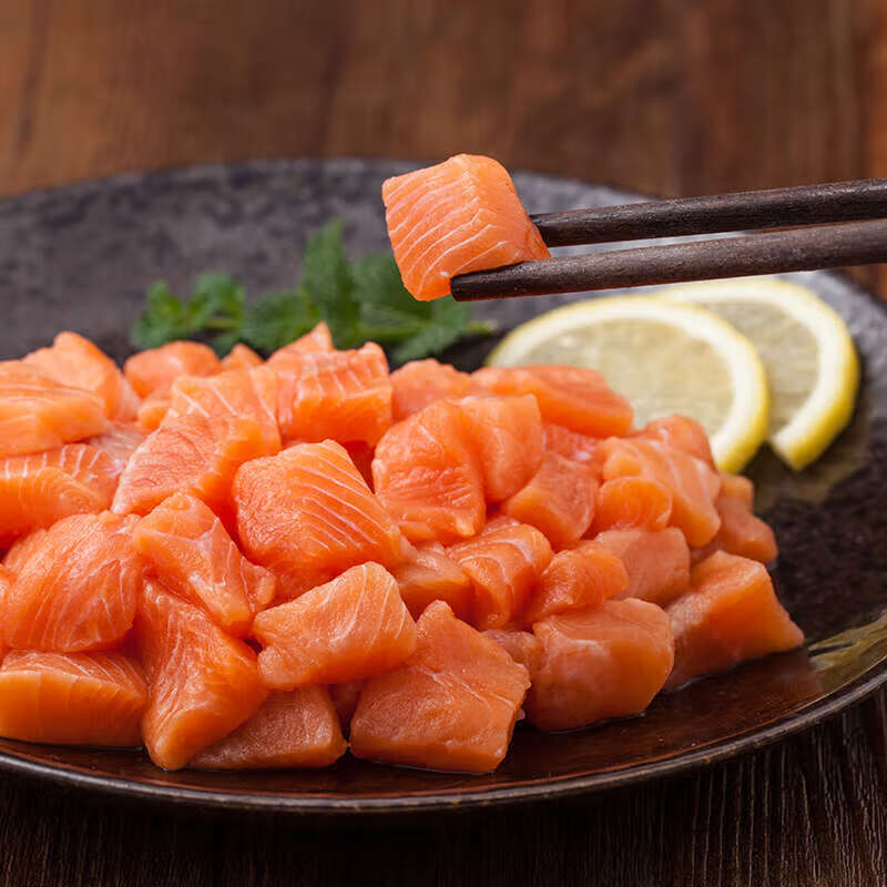 天蕴新疆三文鱼刺身 伊犁天山优质鱼段鱼片生鲜鱼类伴手礼盒 三文鱼