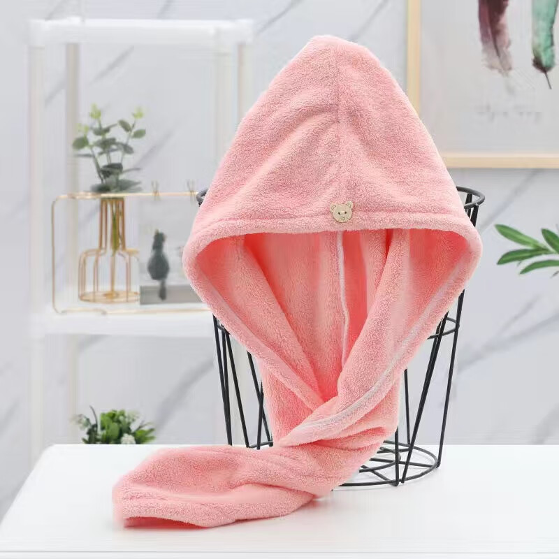 婧玲咔干发帽洗头干发帽男女通用款多种款式材质随机发吸水浴帽干发 1