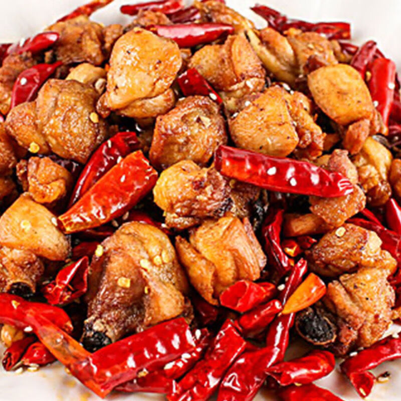 辣子鸡丁150克袋装零食小吃肉类熟食即食小吃 风味辣子鸡150克*1袋
