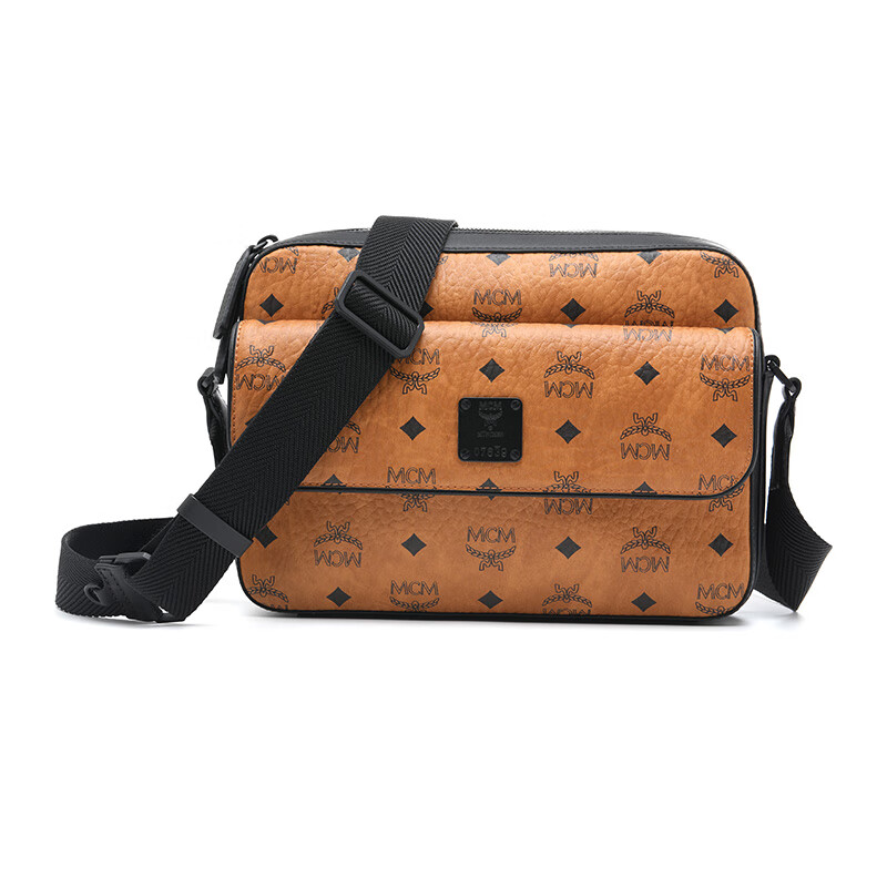 mcm女士单肩斜挎包邮差包mmrdsta01 棕色 均