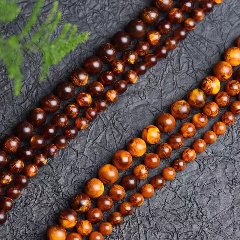 创京懿选龙诞香手串 龙涎香真品灰琥珀移动香水08颗佛珠手串多圈玉化