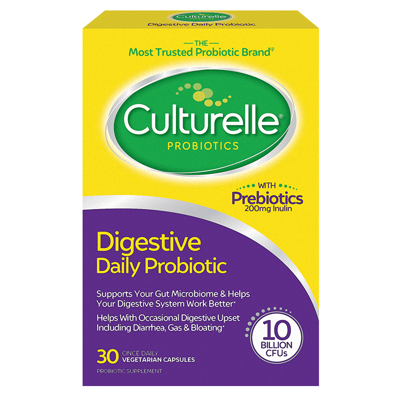 Culturelle康萃樂(lè)成人調(diào)理腸道腹瀉益生菌 益生元乳酸菌鼠李糖乳桿菌30粒/盒