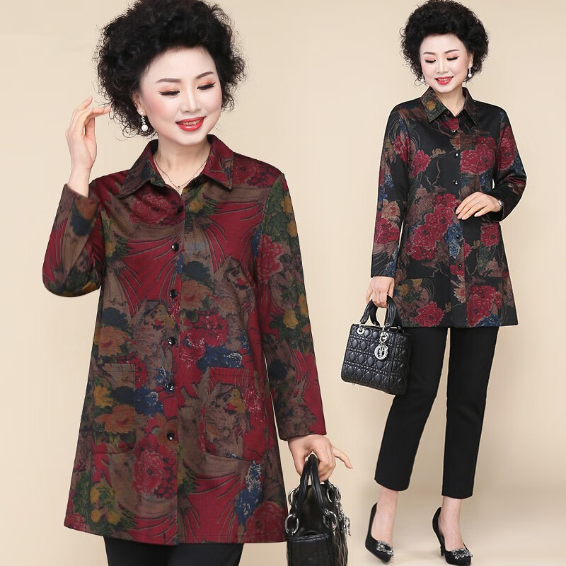 网购中老年女装历史价格走势|中老年女装价格走势图