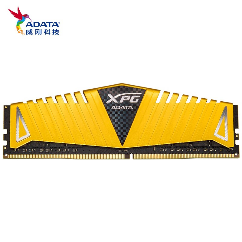 威刚（ADATA）8GB DDR4 3600  台式机内存 XPG-威龙Z1 (金色)