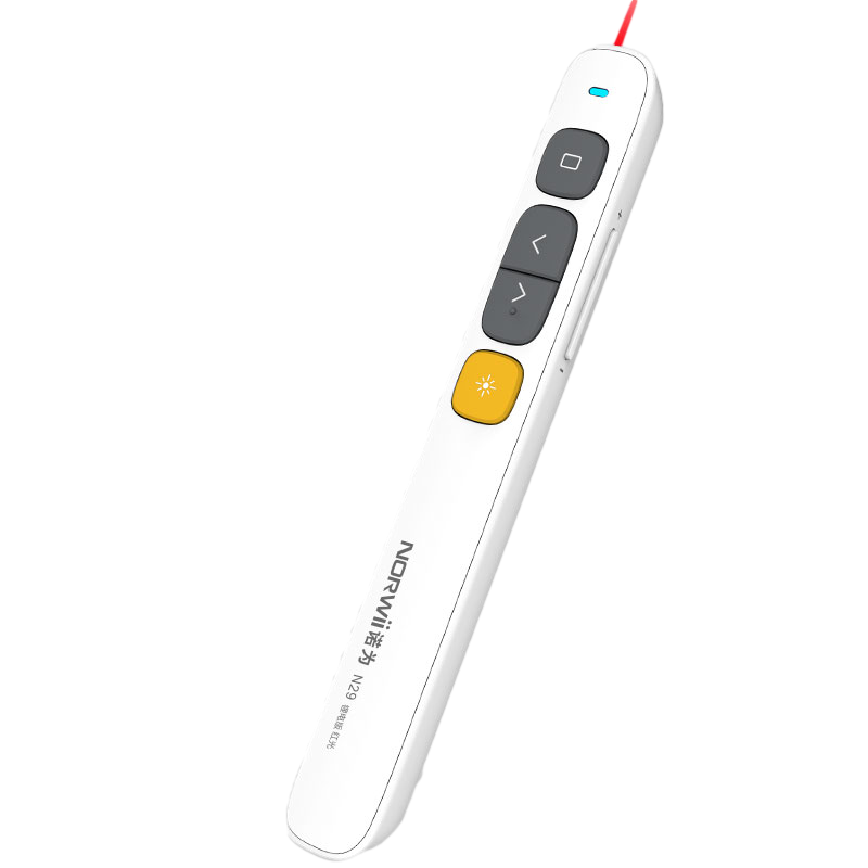 诺为 n29 智能充电激光笔 ppt翻页笔 100米遥控无线演示器 360°全向