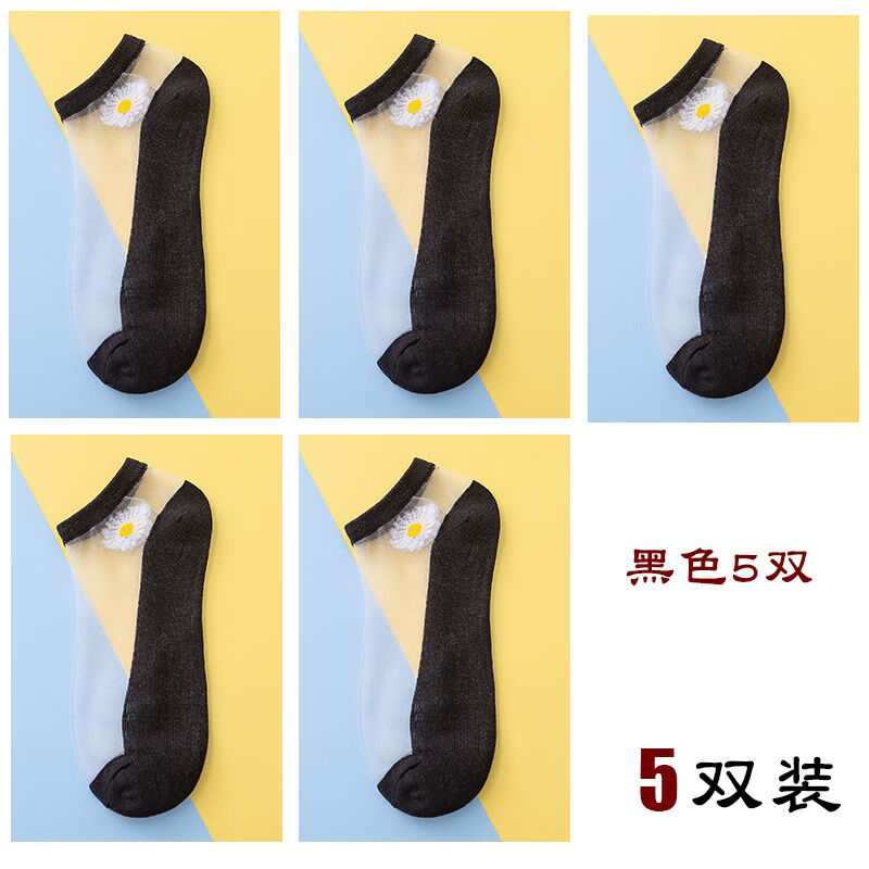 【S】小雏菊袜子女ins潮短袜，夏季流行款式价格走势及评测