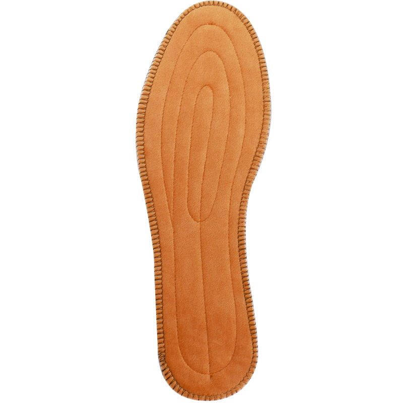 步云鞋墊男冬天保暖吸汗透氣羊毛毛絨加厚防寒軟底舒適毛氈棉鞋墊軟彈 【3雙裝】羊絨款棕色 45