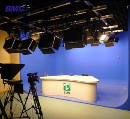 蓝美视讯landrs高清虚拟3d三维演播室 虚拟演播室系统