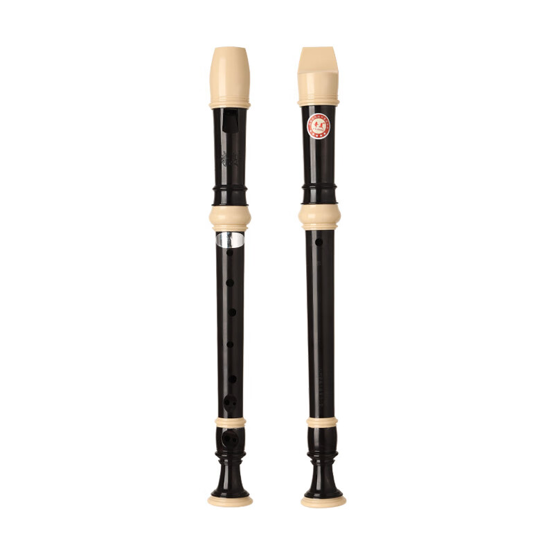 奇美小伙伴课堂乐器高音英式八孔竖笛( 帆布袋 )qm8a-15b