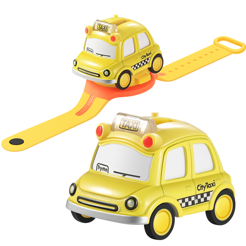 豆豆象5201儿童玩具手表车男孩女孩合金小汽车黄色滑行车价格历史分析