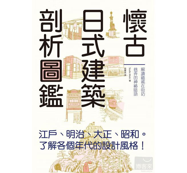 预售 张华英怀古日式建筑剖析图鉴瑞升