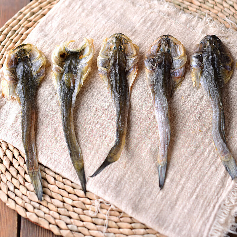 虎钢馋丹东特产胖头鱼干500克小鱼干海鲜干货小干鱼淡水鱼海鱼自制