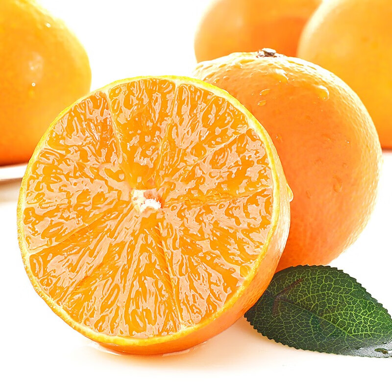 企橙  四川爱媛38号果冻橙橙子水果手剥橙冰糖橙榨汁5斤整箱