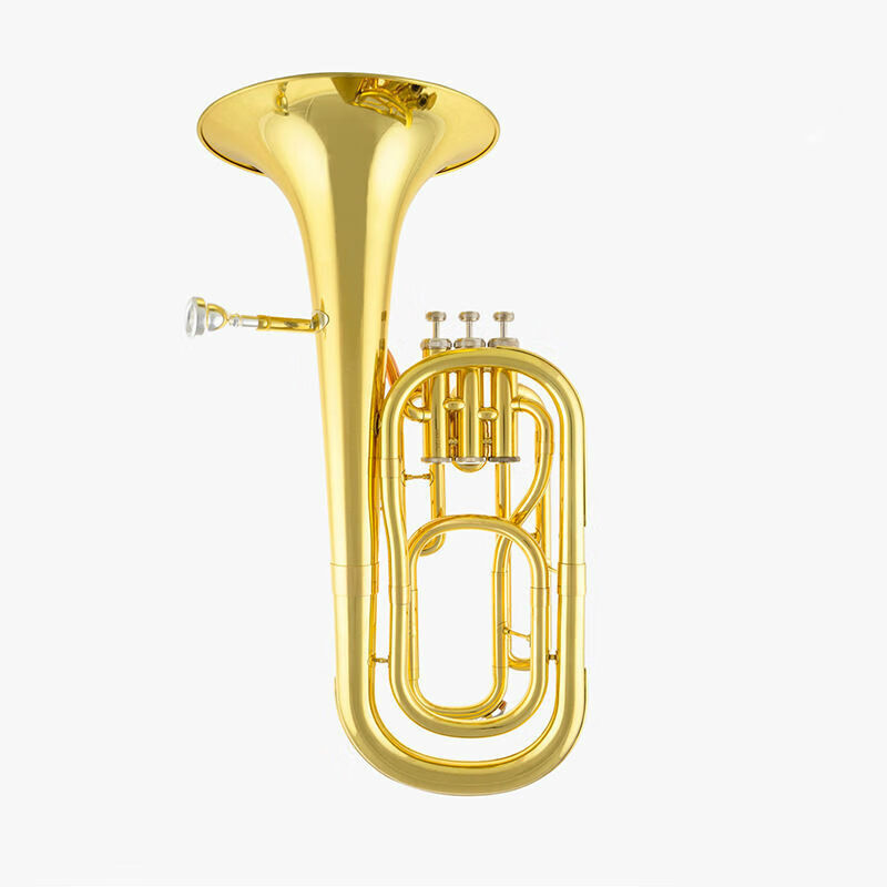 suzuki musique 次中音号乐器降b调三立键小抱号铜管乐器舞台演奏乐器