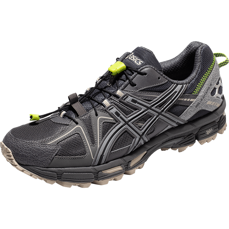 亞瑟士ASICS男鞋透氣跑步鞋耐磨越野跑鞋耐磨運動(dòng)鞋GEL-KAHANA 8 藍灰色 41.5