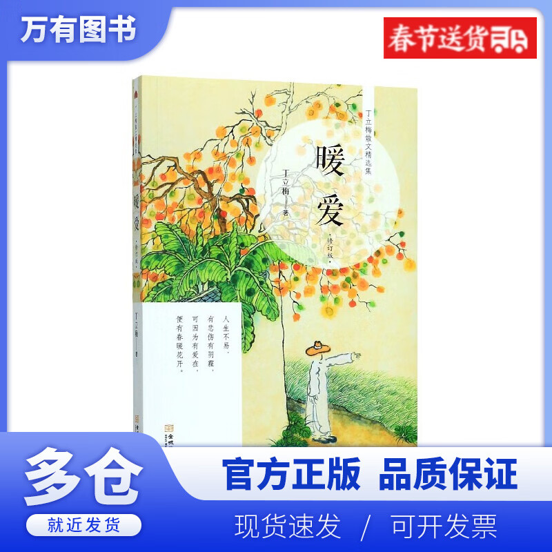 【正版现货】暖爱(修订版)/丁立梅散文精选集