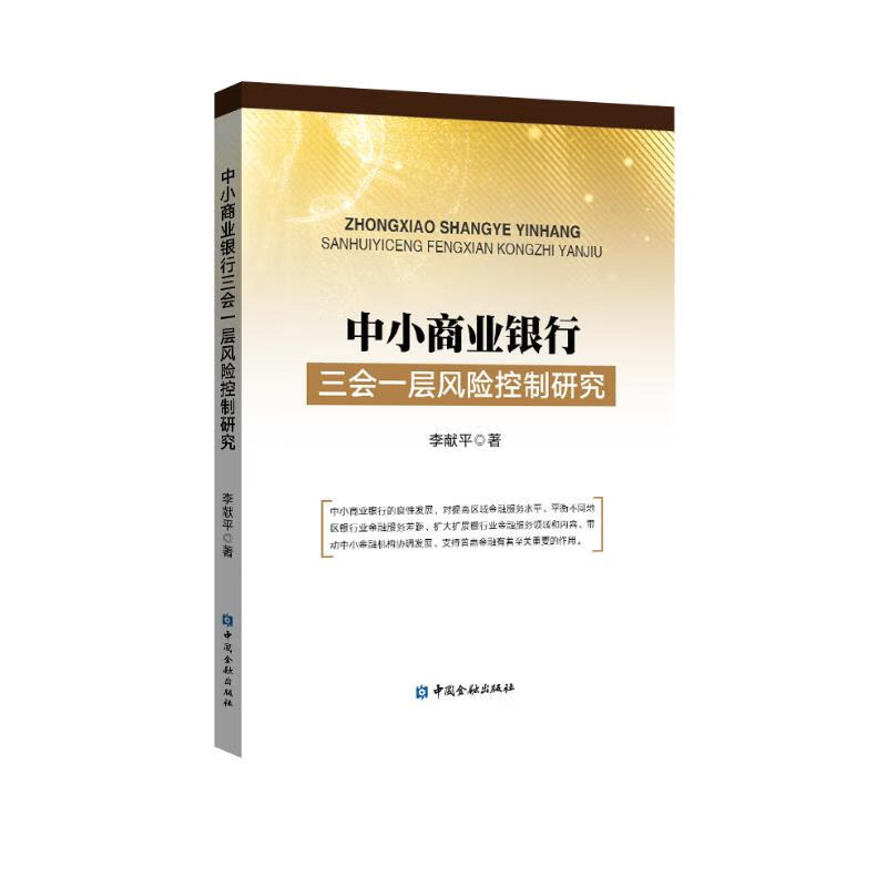 中小商业银行三会一层风险控制研究