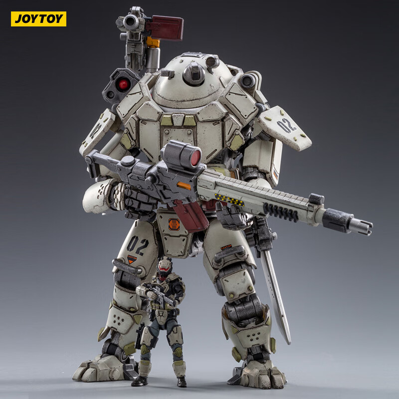机甲灵笼 joytoy暗源钢骨机甲兵人可动变形玩具机器人成品塑料模型