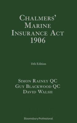 预订chalmers marine insurance act 1906