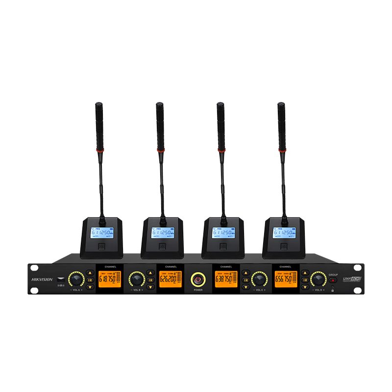 �������ӣ�HIKVISION��һ����������˷����泤�˶쾱��ͲUHF�߱��濹�����Զ���Ƶ��Х�л�������ϯ̨�ݽ���ѵ�㲥