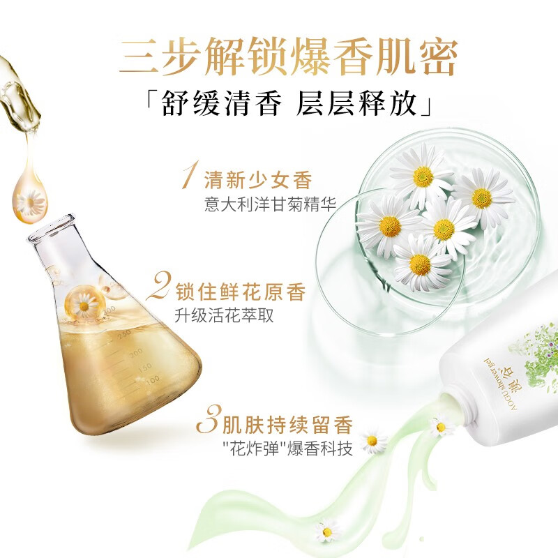 165772-阿道夫(ADOLPH)滋养美肤沐浴套装慕斯沐浴露 随香所遇750ml(2瓶装全家用)-详情图