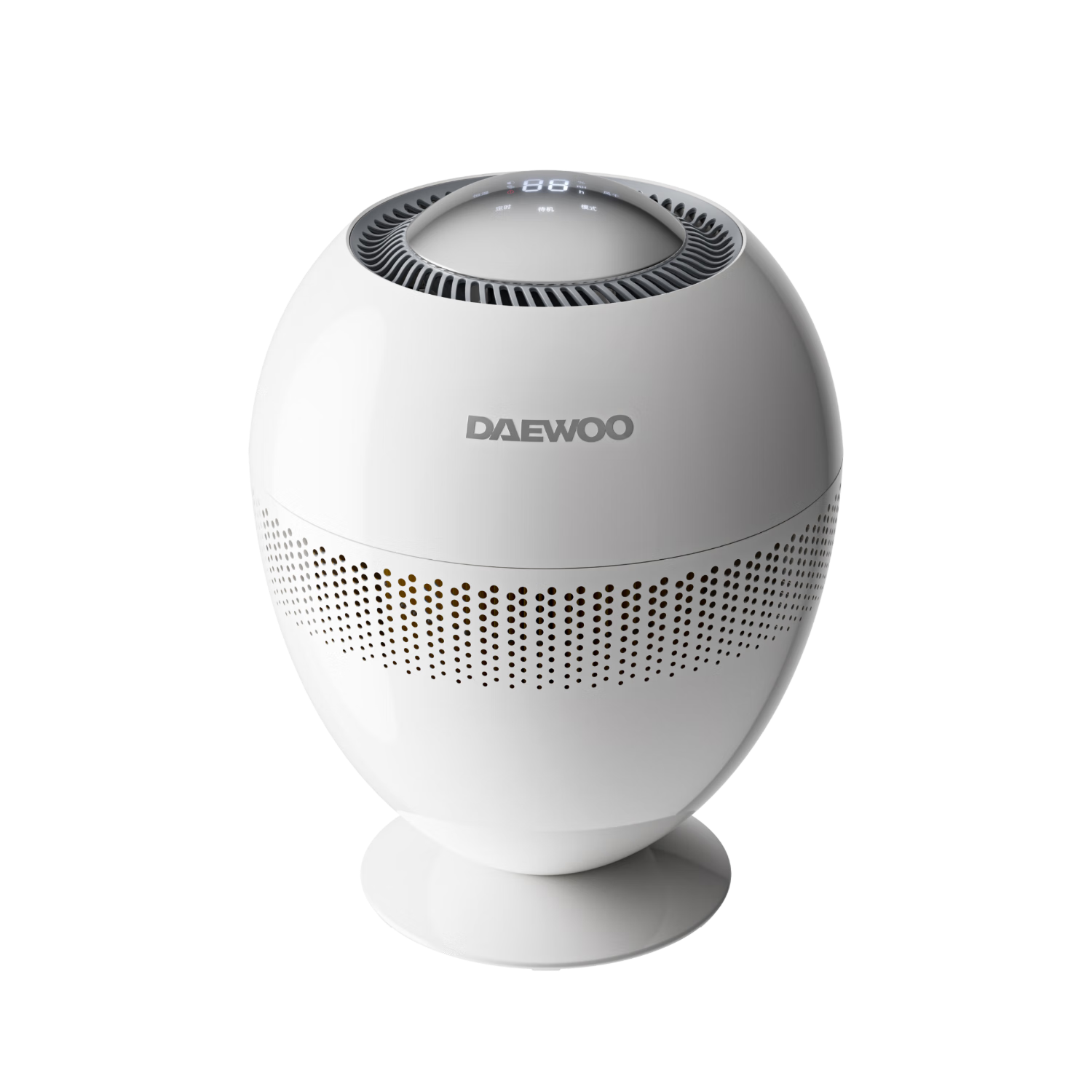 大宇（DAEWOO）【小巨蛋】全水路抑菌无雾加湿器卧室婴儿高端智能监测恒湿566ml/h等离子净化除菌 七夕送礼 PH05S