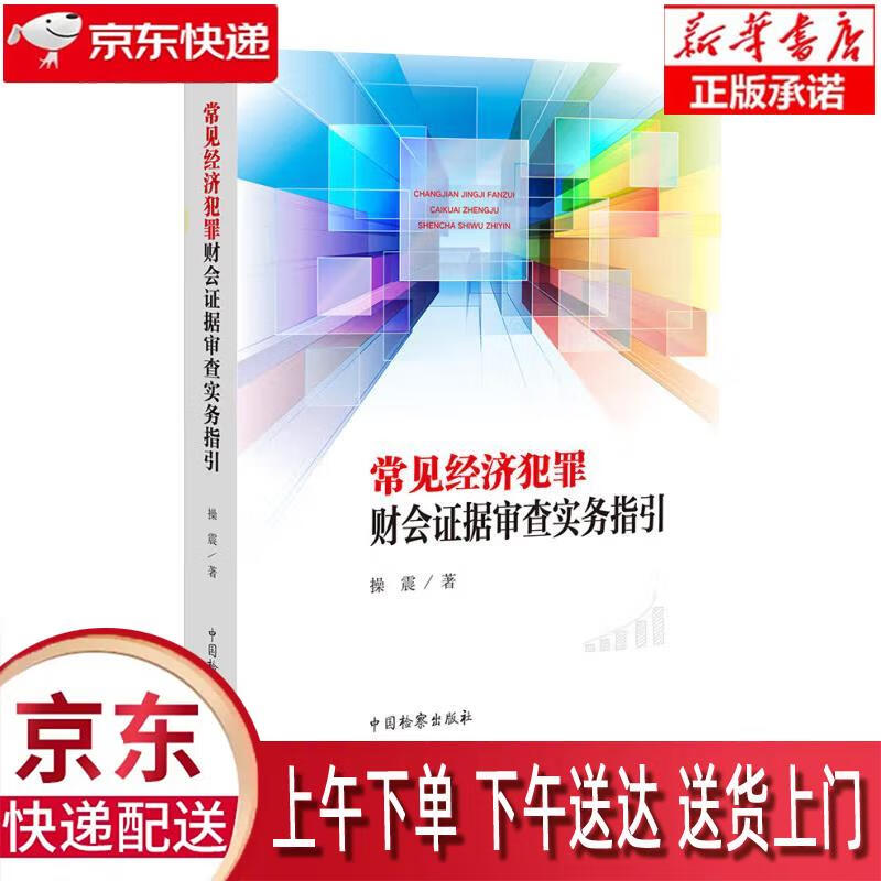 【新华畅销图书】常见经济犯罪财会证据审查实务指引 操震 中国检察出版社