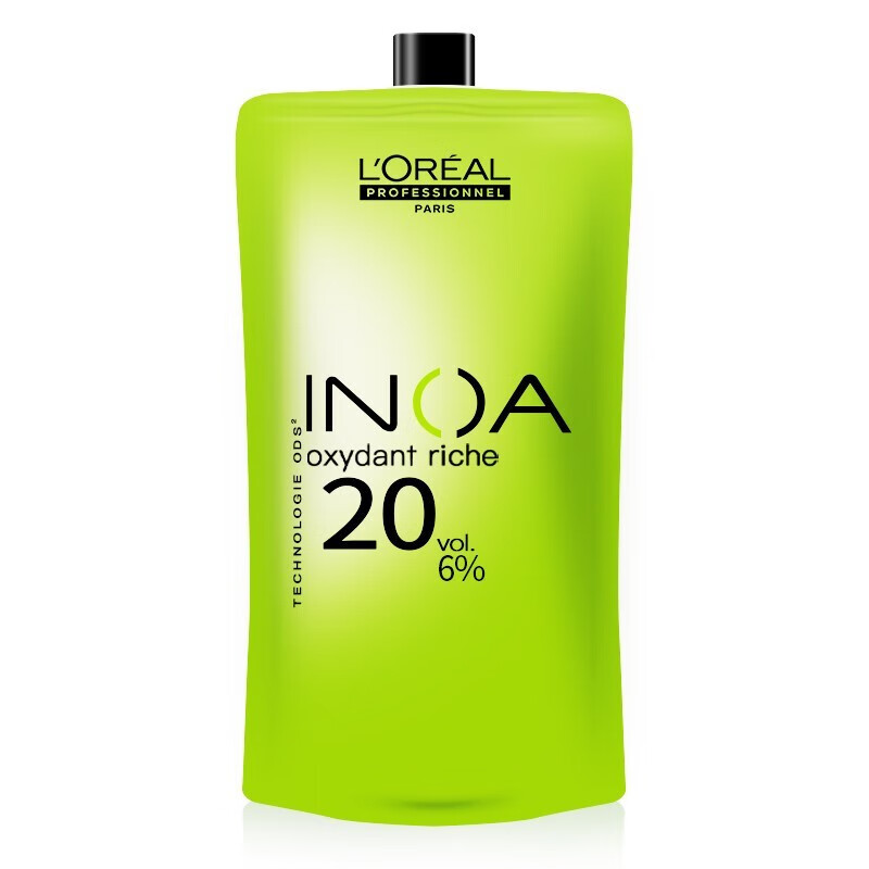 欧莱雅伊诺雅双氧奶双氧油染发膏上色双氧乳显色剂搭配伊诺雅染发膏