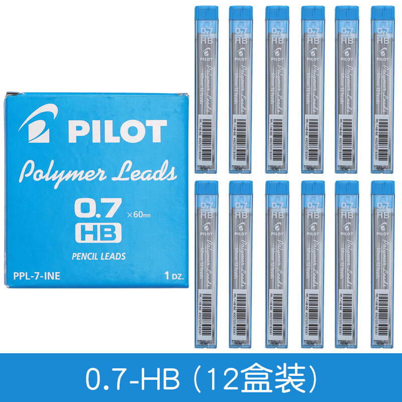 ���֣�PILOT���Ǧо�Զ�ǦоPPL-5 0.5mmѧ�����׶�Ǧо�Ǧо 0.7mm-HB��12��144���� Ǧо 25.27Ԫ