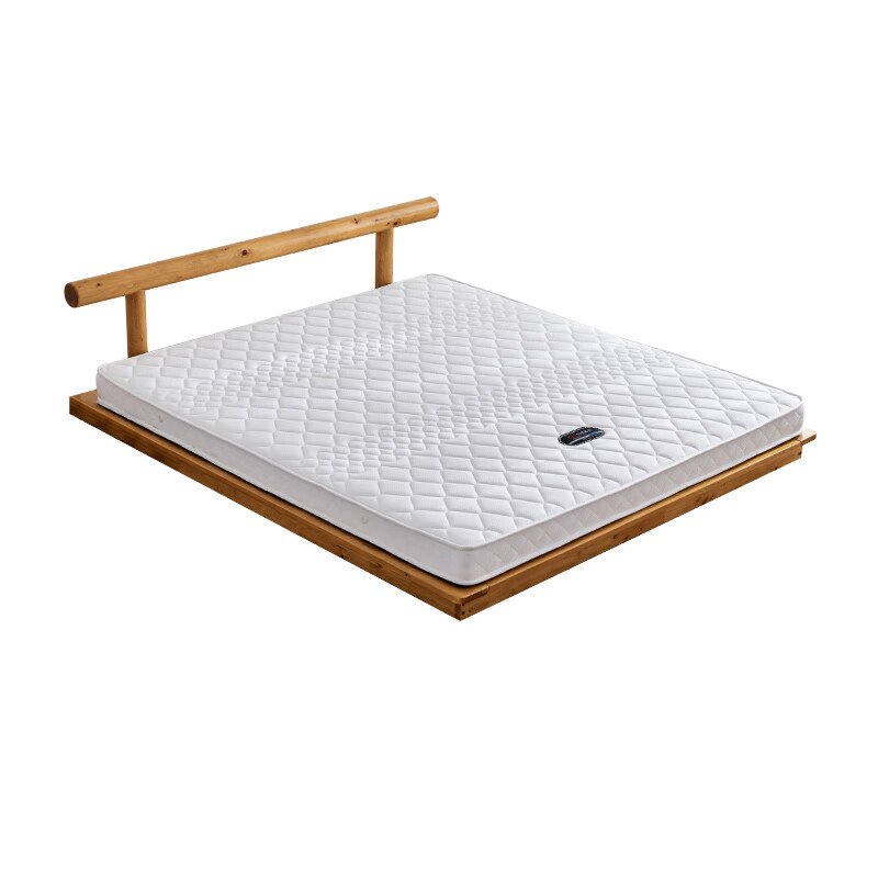 mef柏木实木床实木地台落地矮床民宿床阁楼床柏木原木床 地台床 专用