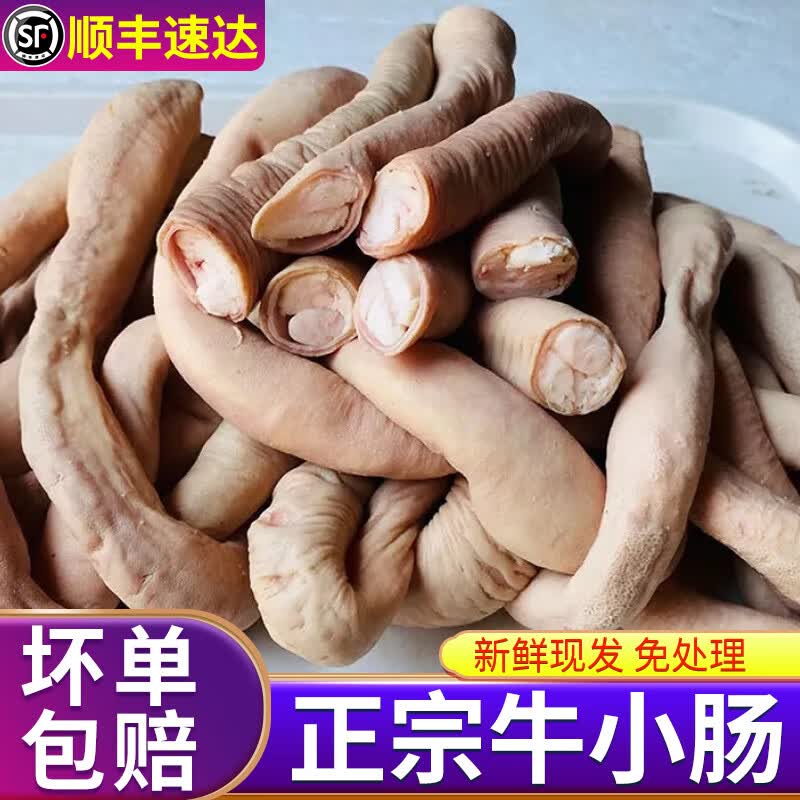十字丽日新鲜牛小肠半熟肥肠速冻牛杂半成品生鲜 2斤