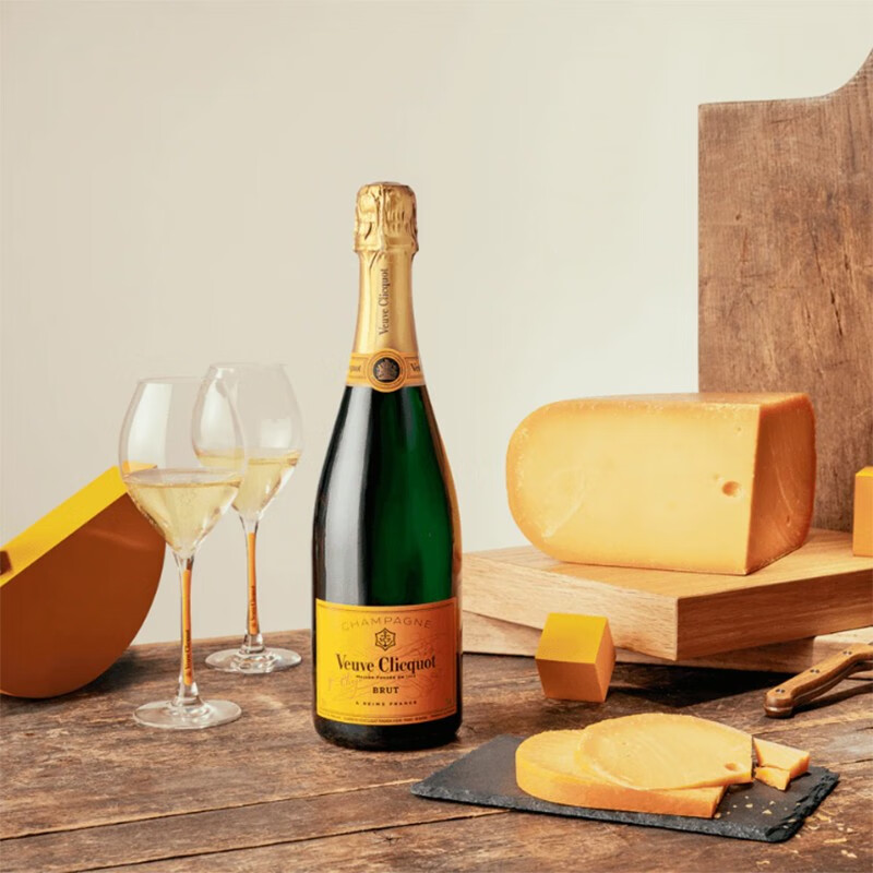 凯歌(veuve clicquot)法国  原装原瓶进口 黑皮诺霞多丽混酿香槟/葡萄