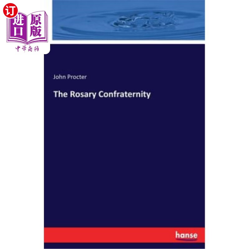 【中商海外直订】the rosary confraternity