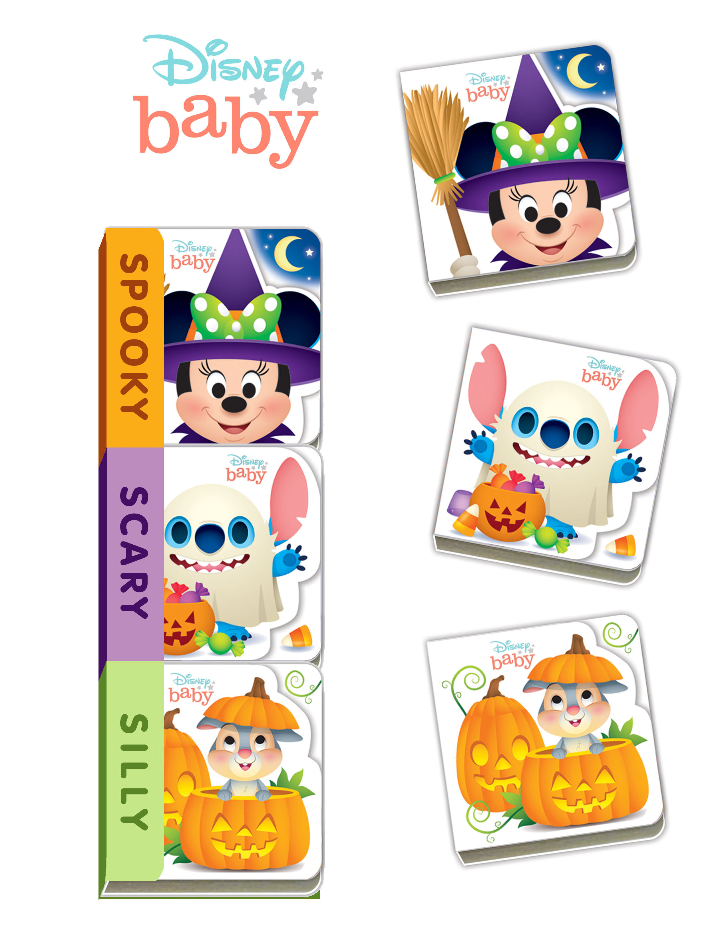 【预订】disney baby: spooky, scary, silly