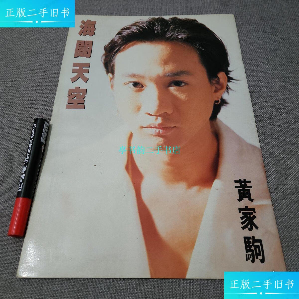【二手9成新】黄家驹海阔天空(beyond海报画册)