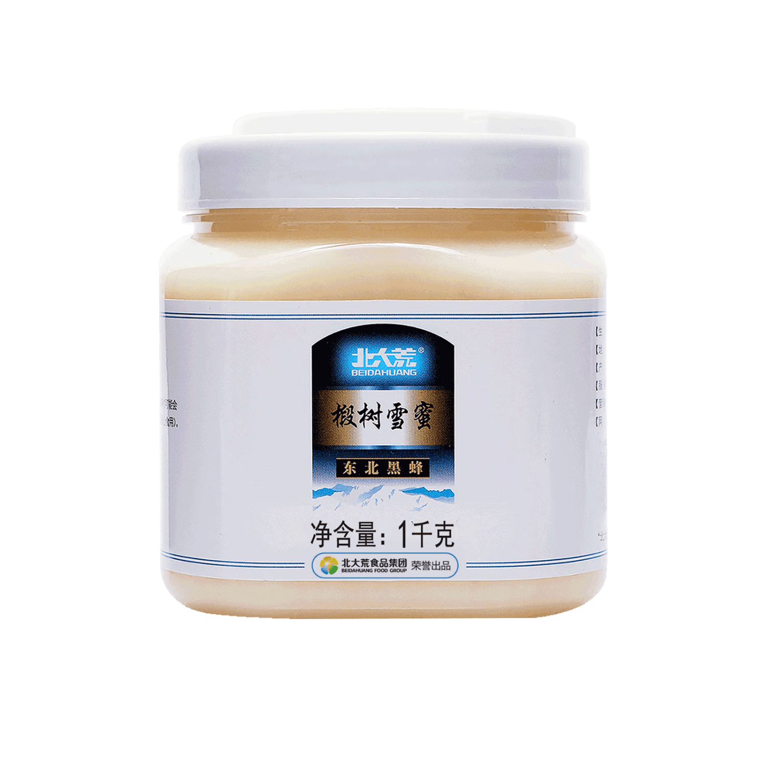 北大荒 东北黑蜂 椴树雪蜜 纯蜂蜜1000g 源产地 冲饮搭档 端午节礼品