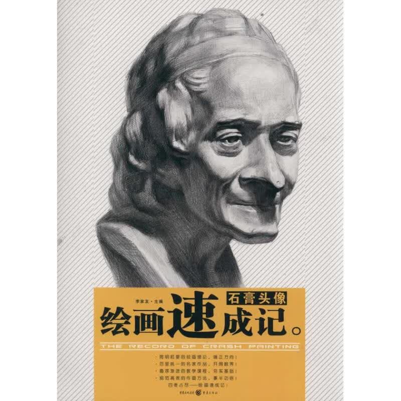绘画速成记·石膏头像 李家友  书籍