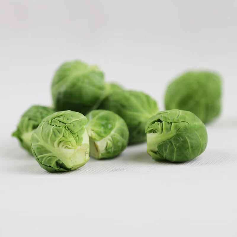 新鲜孢子甘蓝 迷你小包菜卷心菜 抱子包子球芽甘蓝菜芽 500g