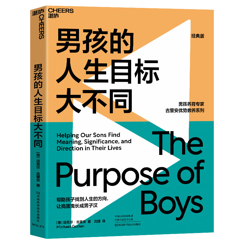 正版书籍 男孩的人生目标大不同 养育男孩类图书 男孩的人生目标大不同
