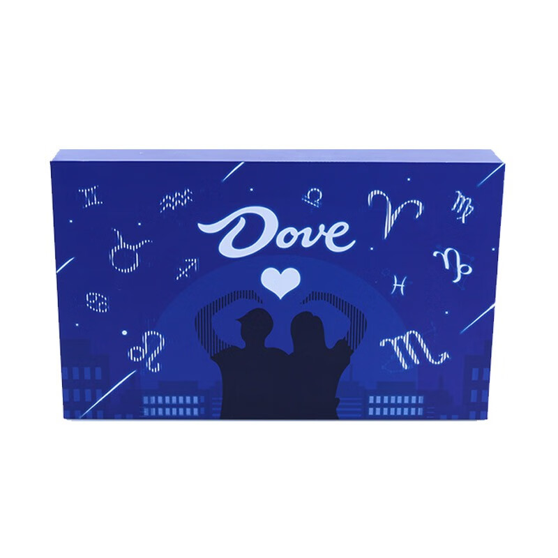 德芙（Dove）星运奇缘礼盒送女友送老婆情人节礼物 共434g 休闲巧克力食品