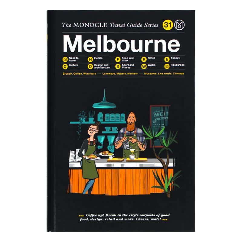 现货 Melbourne: The Monocle Travel Guide Series 墨尔本 城市旅行指南 英文原版