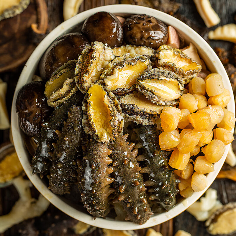 伯贤 金汤佛跳墙1250g 加热即食海参鲍大盆菜原材料海鲜水产