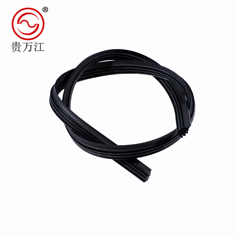 贵万江无骨雨刮器通用型静音汽车雨刷胶条 26英寸(65厘米)-不加端头