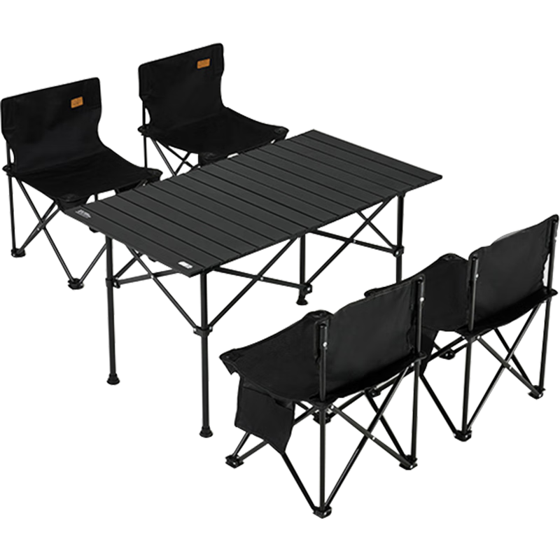 探险者 户外折叠桌椅 黑色长桌+收纳袋 TXZ-HSZY