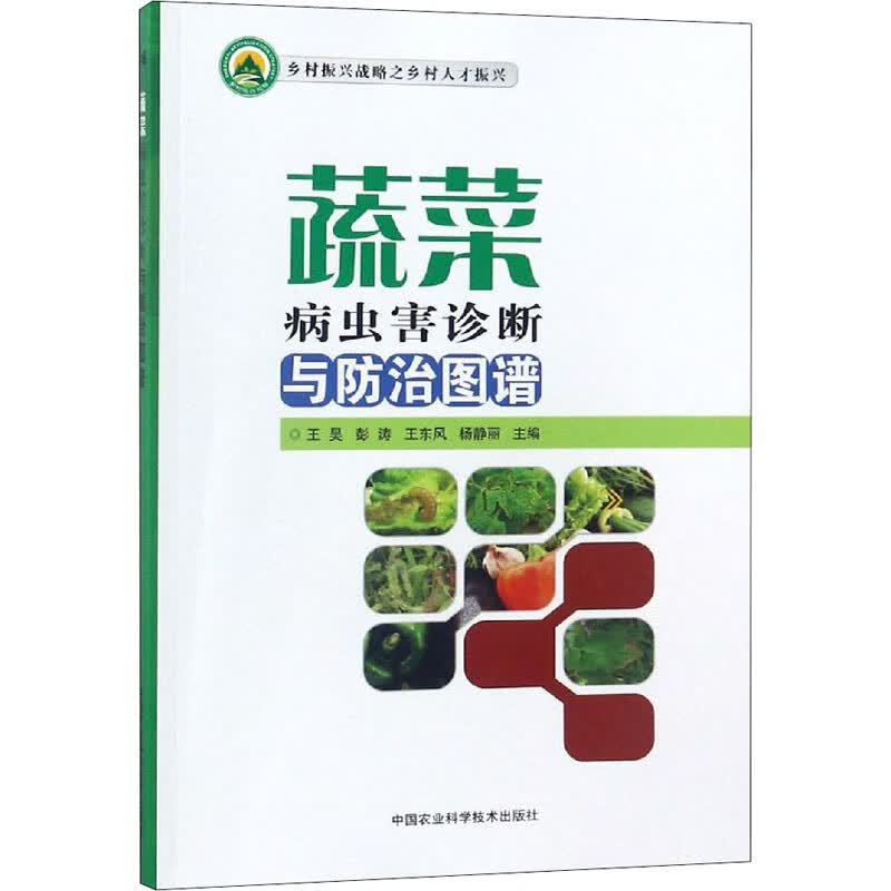 蔬菜病虫害诊断与防治图谱 王昊 等 编 书籍