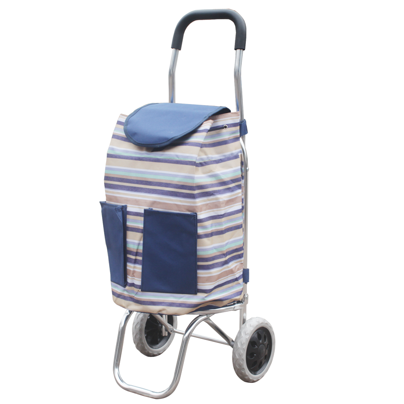 哈德妮(hedonic)铝合金可折叠款手拉车小拖车轻便型布袋车购物车买菜