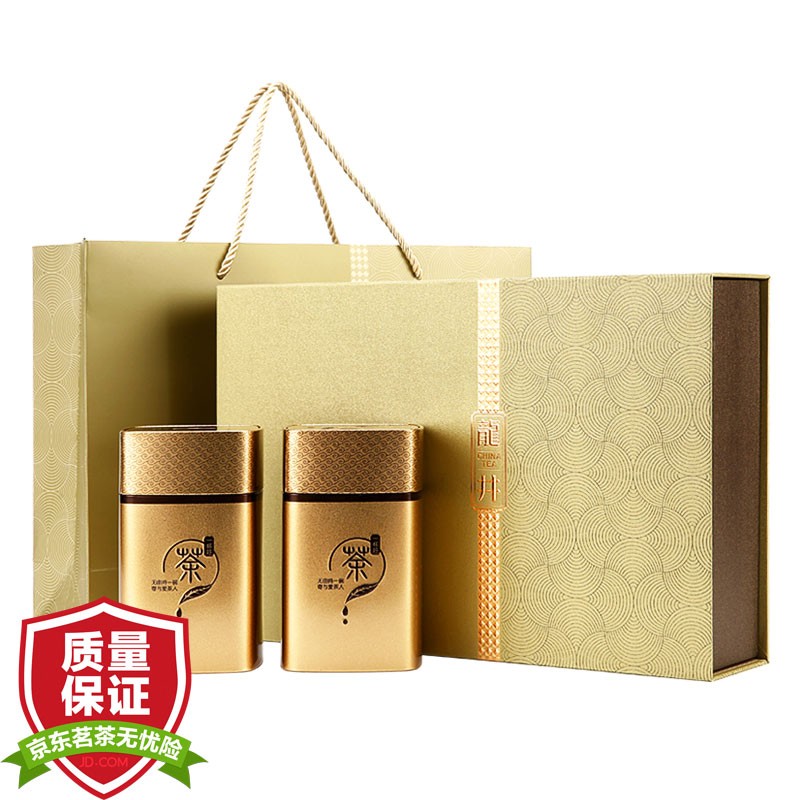 画茗（PAINTING TEA） 画茗茶叶 龙井茶叶 2022新茶雨前一级绿茶礼盒 250g