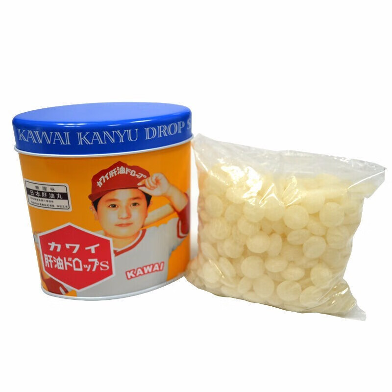 日本进口kawai鱼肝油丸日本卡哇伊肝油丸钙丸儿童维生素补钙acde无腥味明目助长发育kawai黄罐鱼肝油 香蕉味 300粒 虎窝购 日本进口kawai鱼肝油丸日本卡哇伊肝油丸钙丸儿童维生素补钙acde无腥味明目助长发育kawai黄罐鱼肝油 香蕉味 300粒 虎窝购